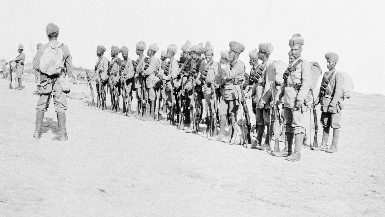 Indian Army troops in Mesopotamia during the First World War