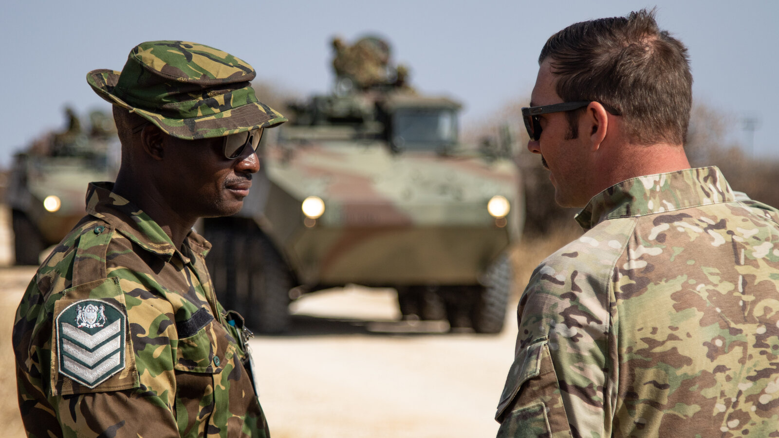 Botswana Defence Force and U.S. Army 20th Special Forces Group conduct training during exercise Southern Accord 2024 at Thebephatshwa Air Base, August 2024