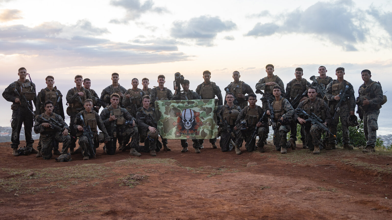 U.S. Marines on combat preparation training in French Polynesia, August 2024