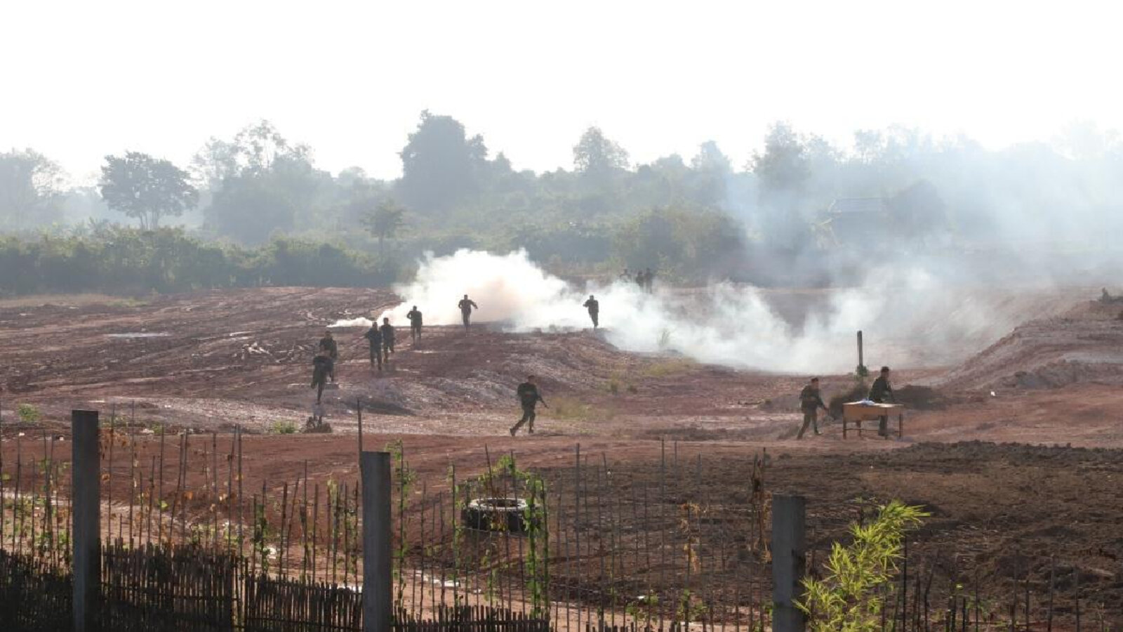 Lao People's Army Special Forces on a Russian Eastern Military District training course, December 2023