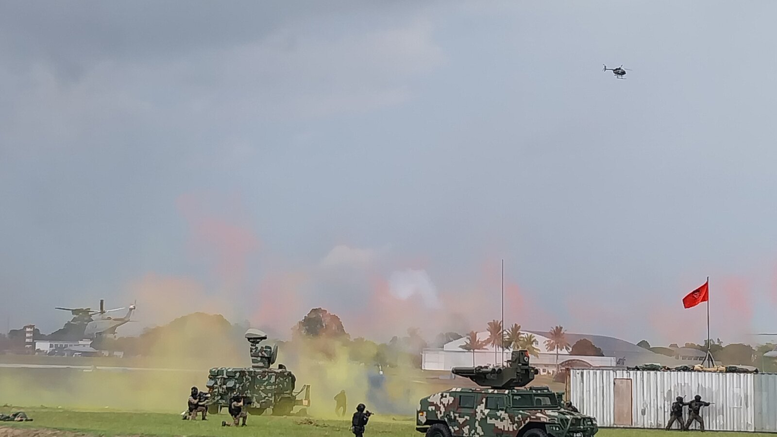 Malaysian Armed Forces personnel during the 2025 anniversary day commemorations