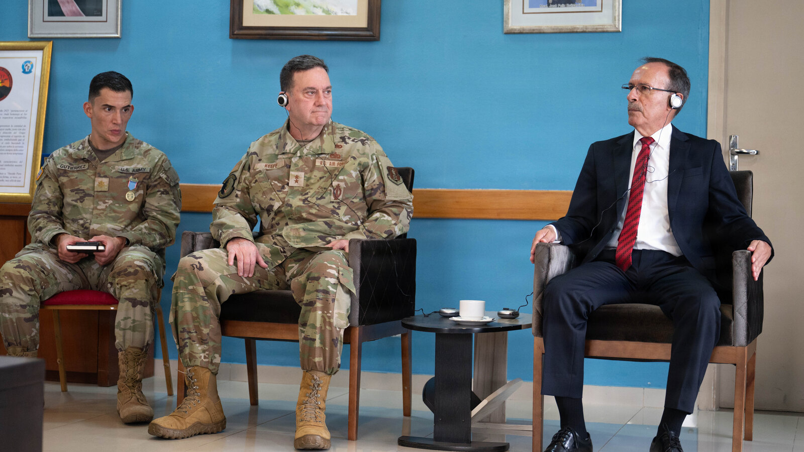 Massachusetts National Guard Adjutant General meets with Paraguayan Armed Forces leadership at Silvio Pettirossi Air Force Base, Asunción, January 2026